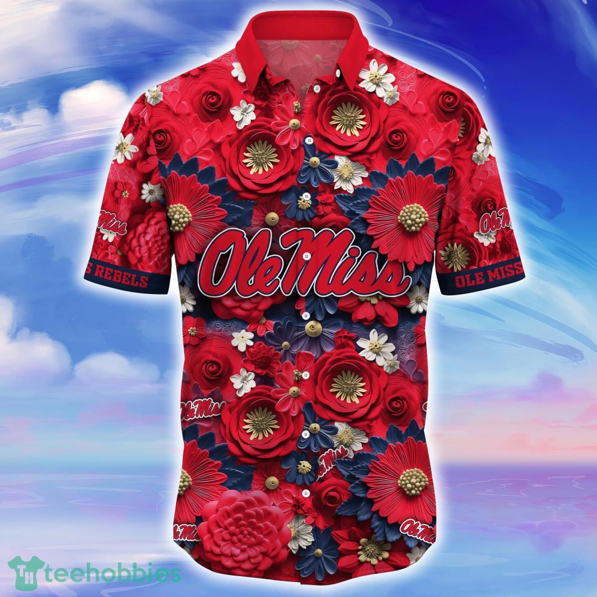 Ole Miss Rebels NCAA2 Hawaiian Shirt For Men And Women Fans Product Photo 2