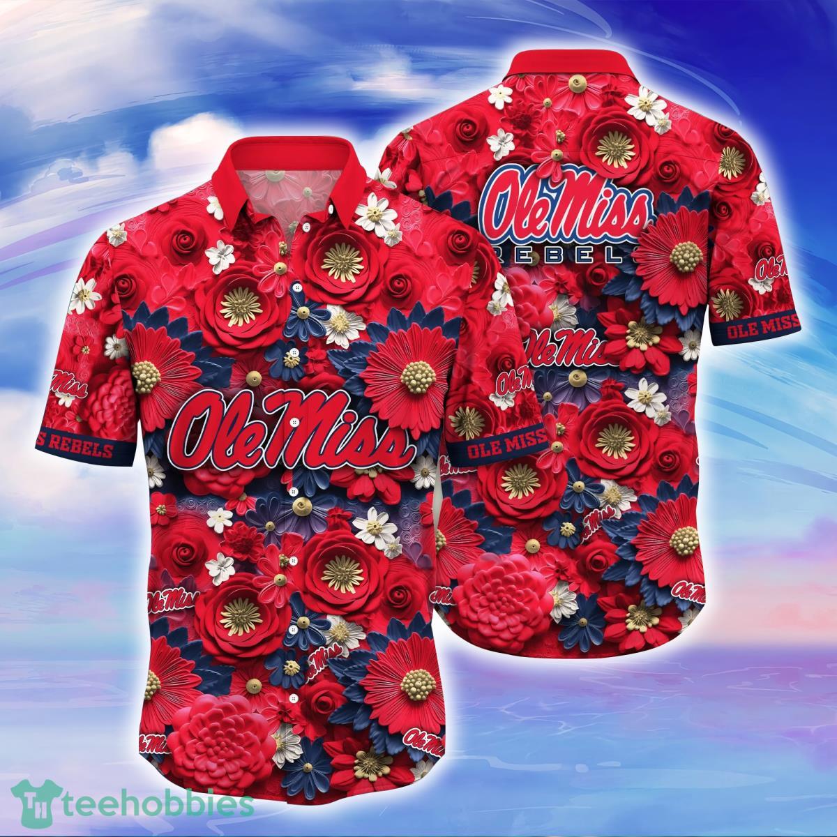 Ole Miss Rebels NCAA2 Hawaiian Shirt For Men And Women Fans Product Photo 1