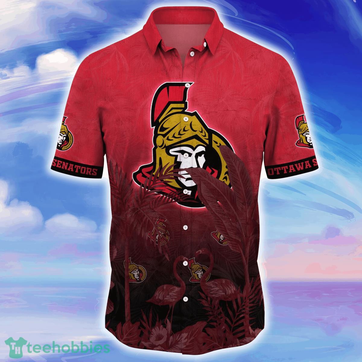 Ottawa Senators NHL Flower Hawaiian Shirt Best Gift For Fans Product Photo 2