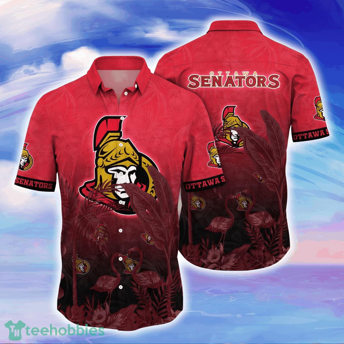 Ottawa Senators NHL Flower Hawaiian Shirt Best Gift For Fans Product Photo 1
