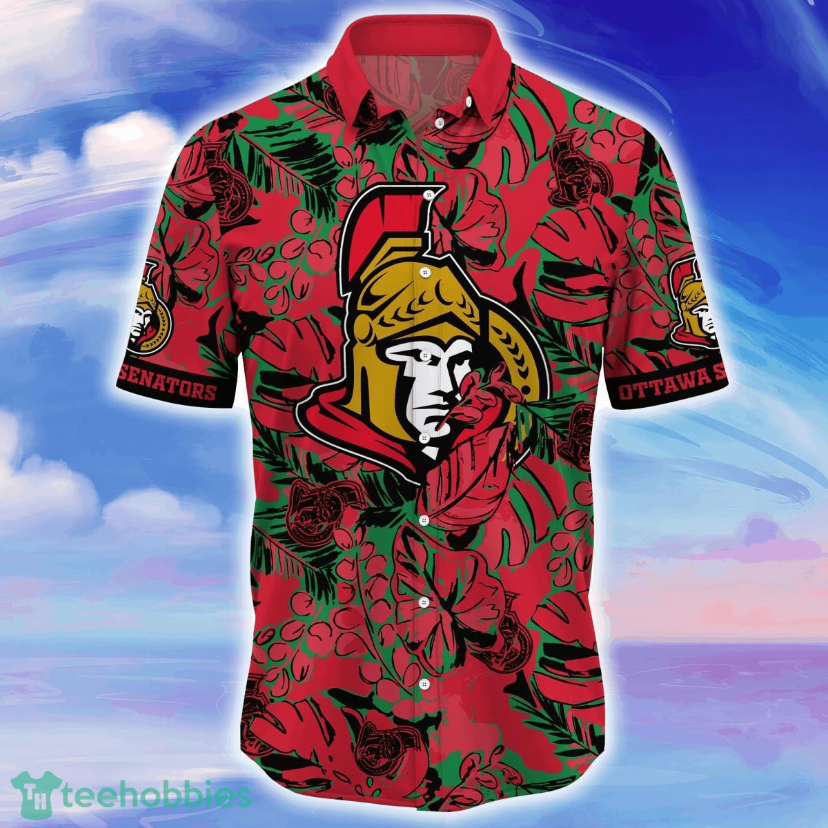 Ottawa Senators NHL Flower Hawaiian Shirt Special Gift For Fans Product Photo 2