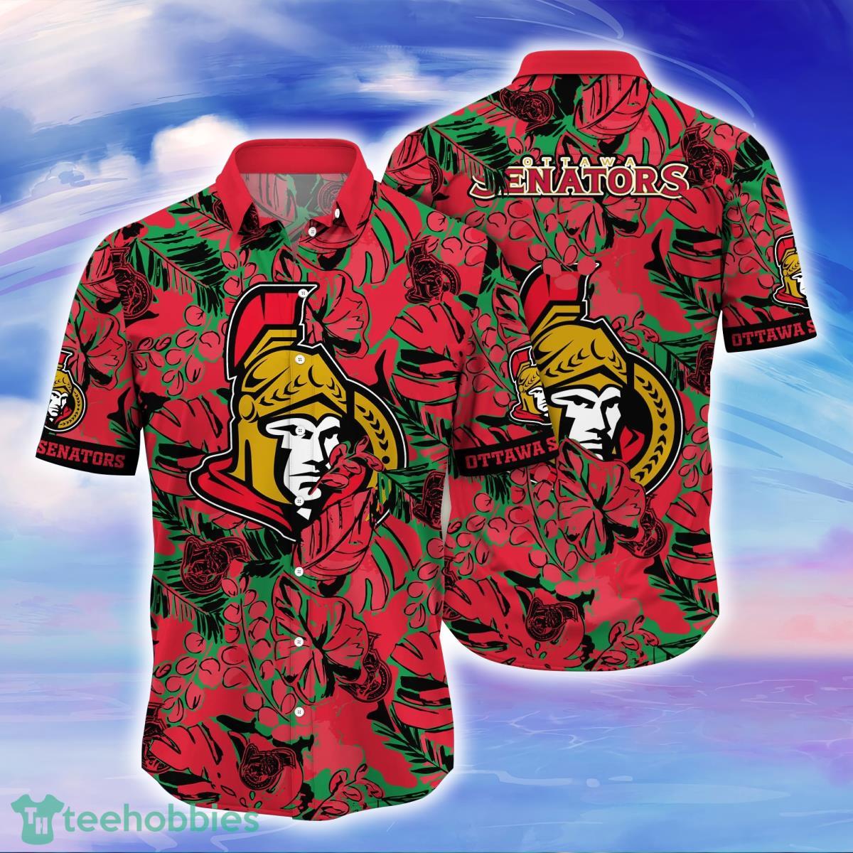 Ottawa Senators NHL Flower Hawaiian Shirt Special Gift For Fans Product Photo 1