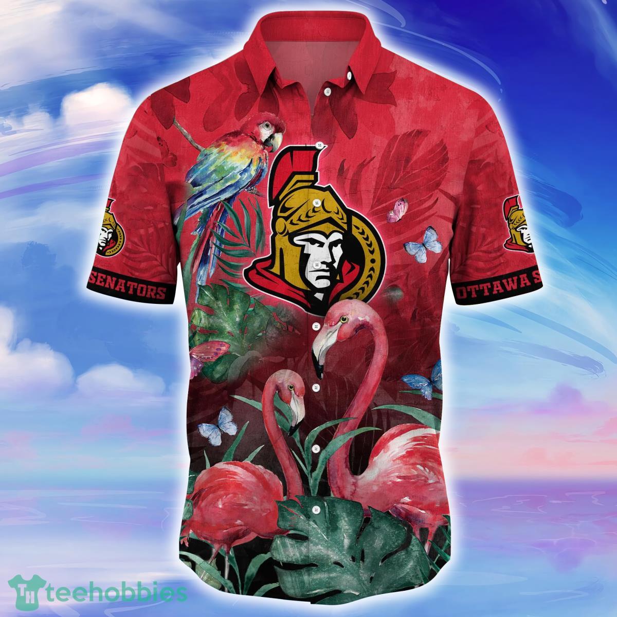 Ottawa Senators NHL Flower Hawaiian Shirt Unique Gift For Men Women Fans Product Photo 2