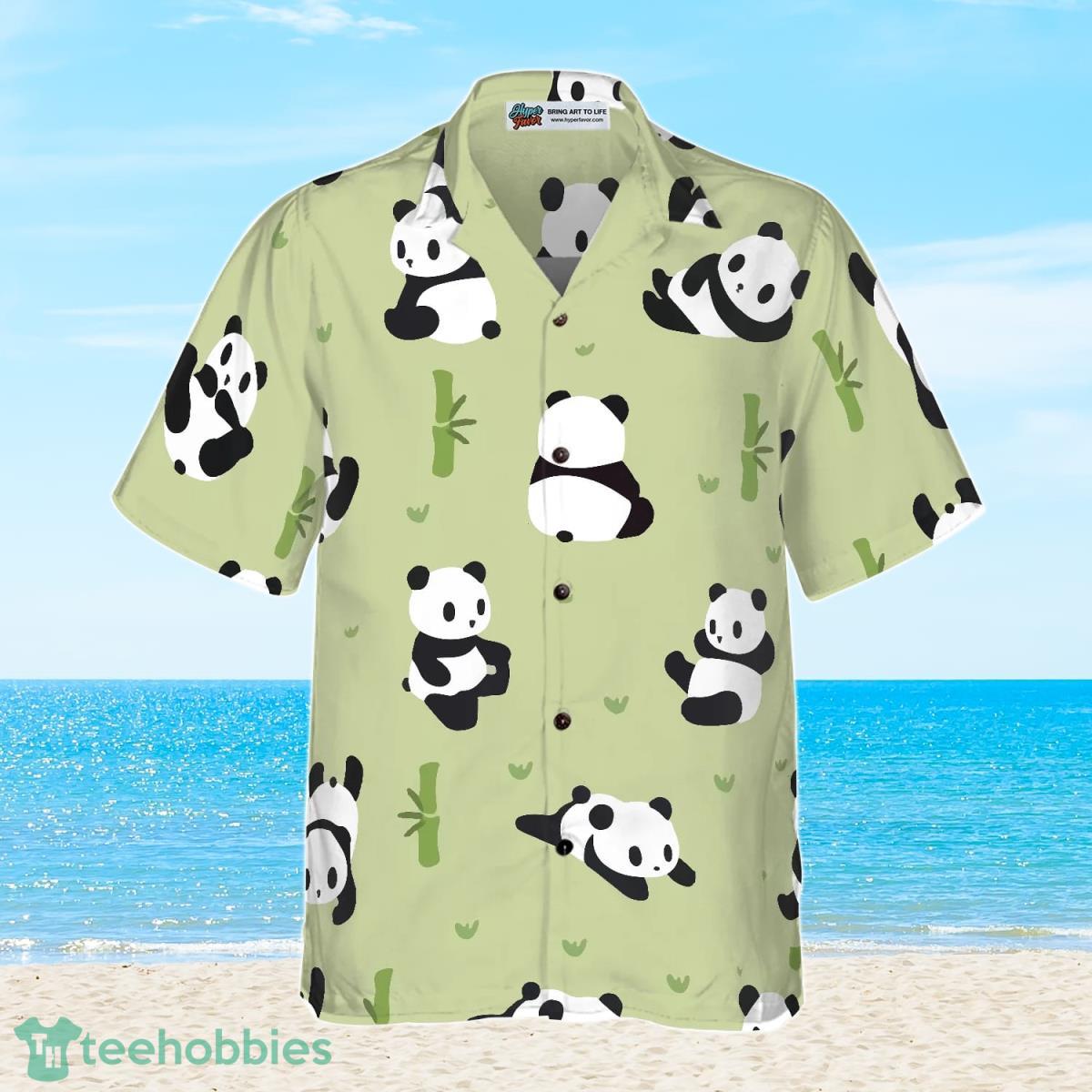 panda hawaiian shirt