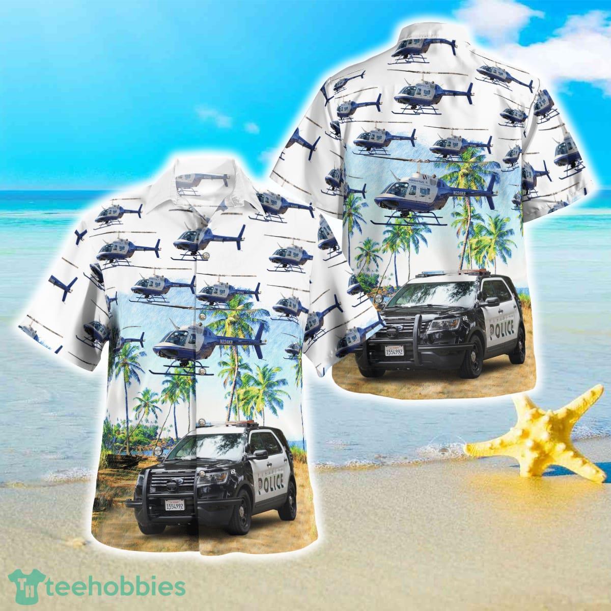 Pasadena Police Department Vehicles Hawaiian Shirt Best Style For Men Women Product Photo 1