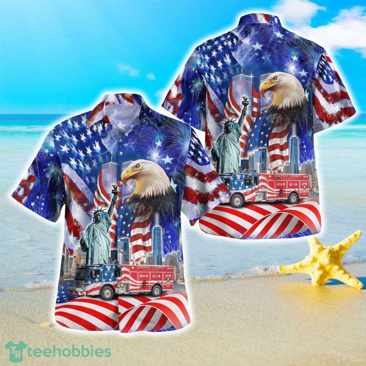 Patriot Day, Central County Fire & Rescue, Missouri, Hawaiian Shirt Best Style For Men Women Product Photo 1