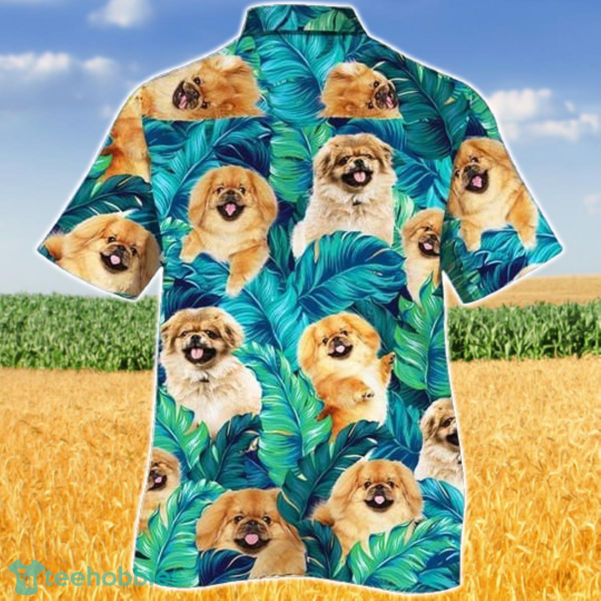 Pekingese Dog Lovers All Printed 3D Hawaiian Shirt For Men Women Product Photo 2