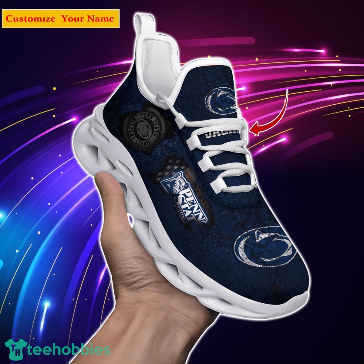 Penn State Nittany Lions NCAA1 Custom Name Max Soul Shoes Great Gift For Men Women Fans Product Photo 1
