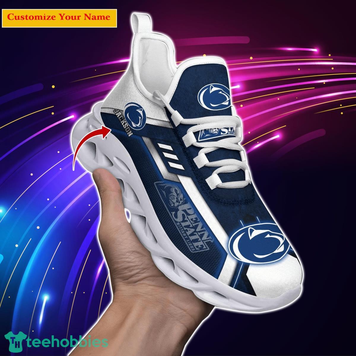Penn State Nittany Lions NCAA1 Custom Name Max Soul Shoes Impressive Gift For Men Women Fans Product Photo 1