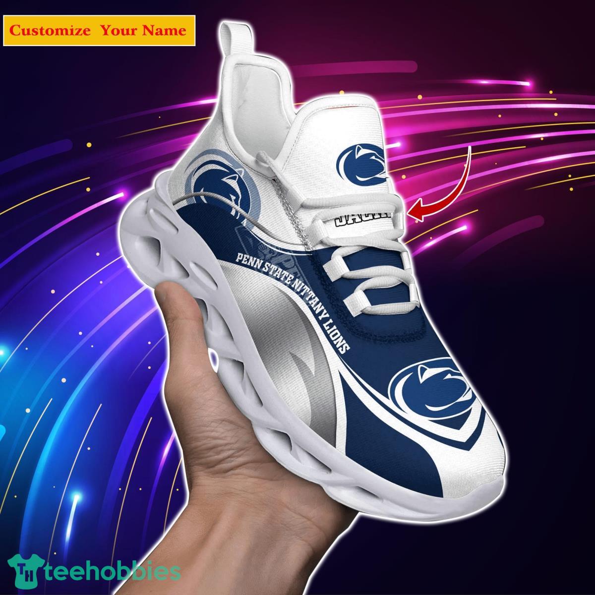 Penn State Nittany Lions NCAA1 Custom Name Max Soul Shoes Unique Gift For Men Women Fans Product Photo 1