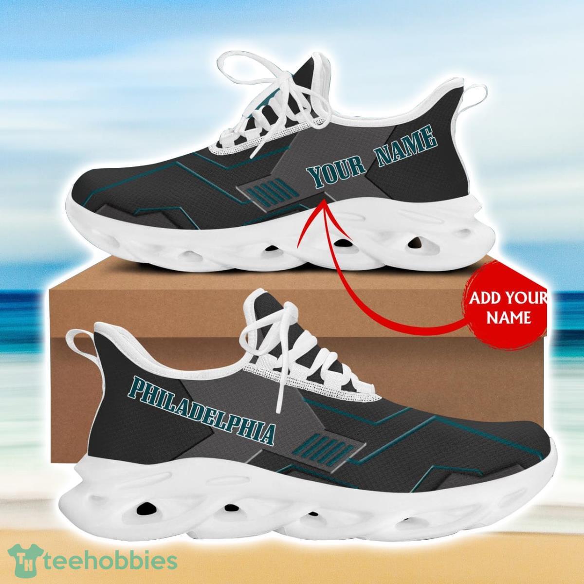 Philadelphia Eagles Max Soul Sneakers Running Sport Shoes For Men Women Custom Name Product Photo 1