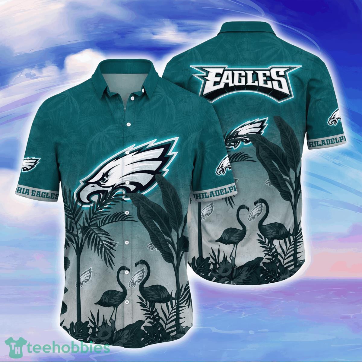 Philadelphia Eagles NFL Flower Hawaiian Shirt Best Gift For Fans Product Photo 1