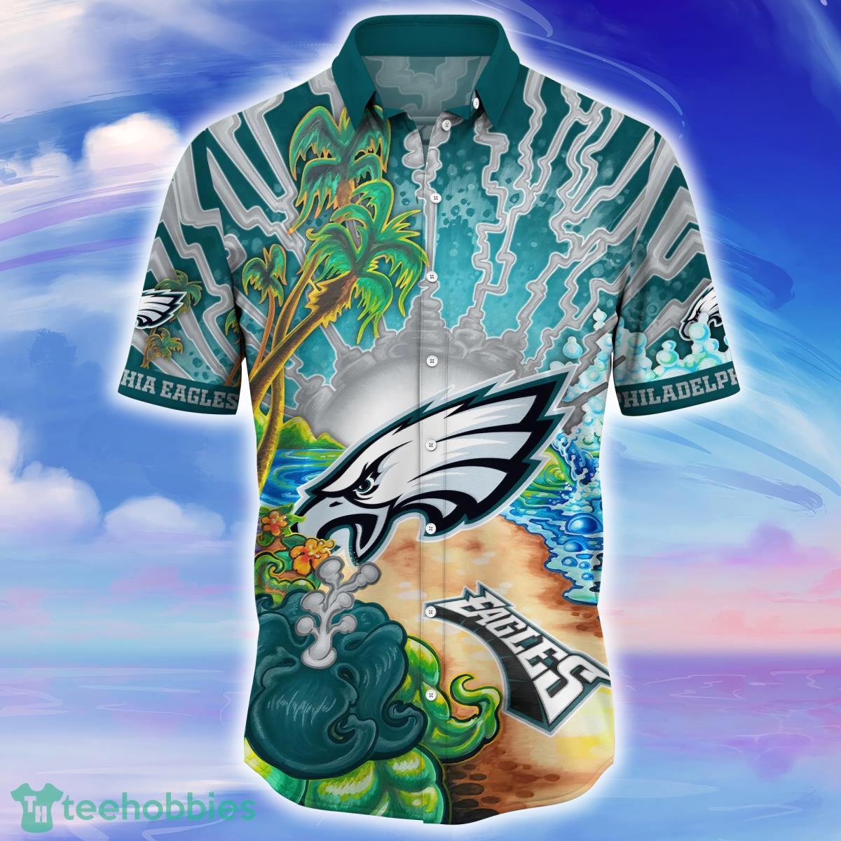 Philadelphia Eagles NFL Flower Hawaiian Shirt For Men Women Best Gift For Fans Product Photo 2