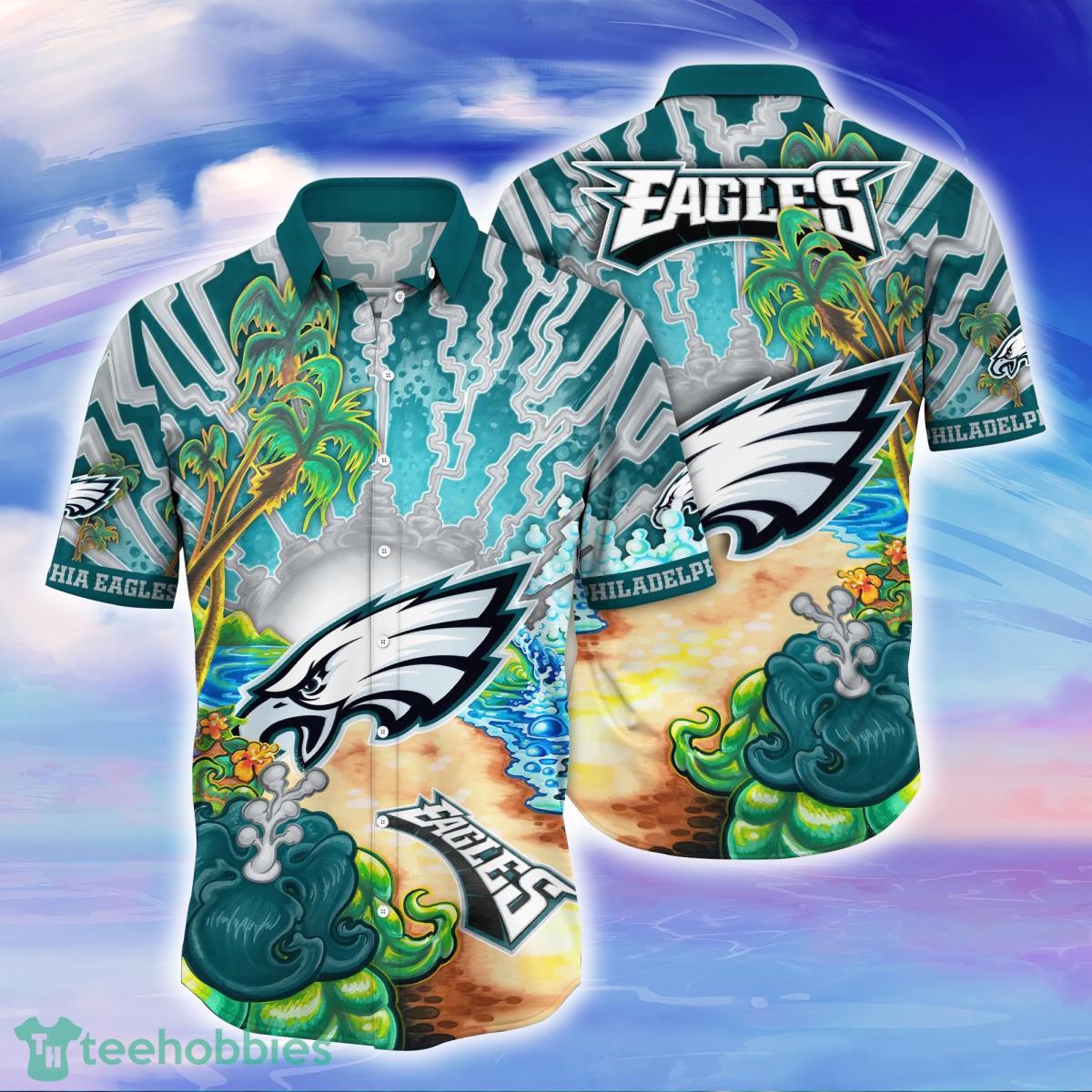 Philadelphia Eagles NFL Flower Hawaiian Shirt For Men Women Best Gift For Fans Product Photo 1