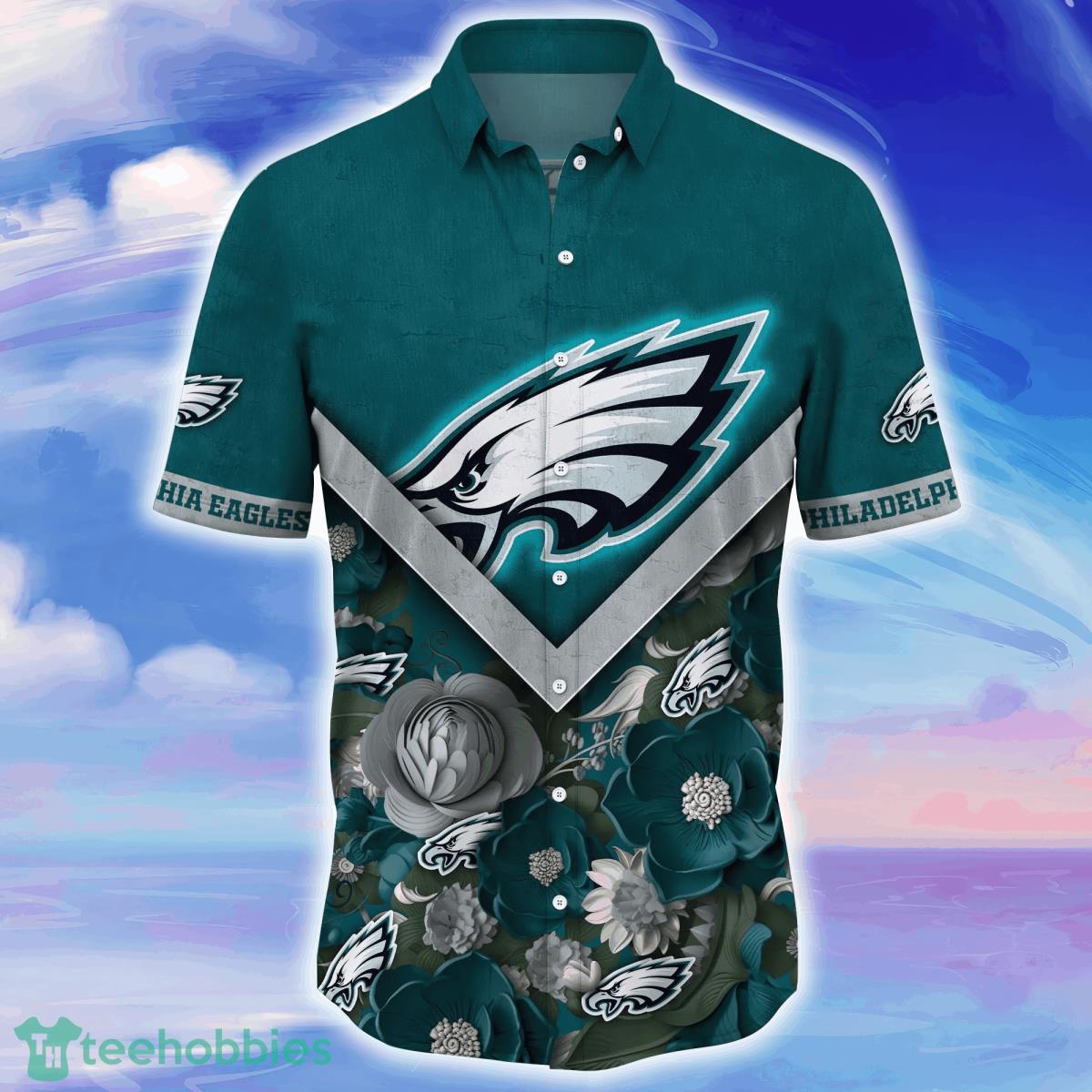 Philadelphia Eagles NFL Flower Hawaiian Shirt For Men Women Best Gift For Real Fans Product Photo 2