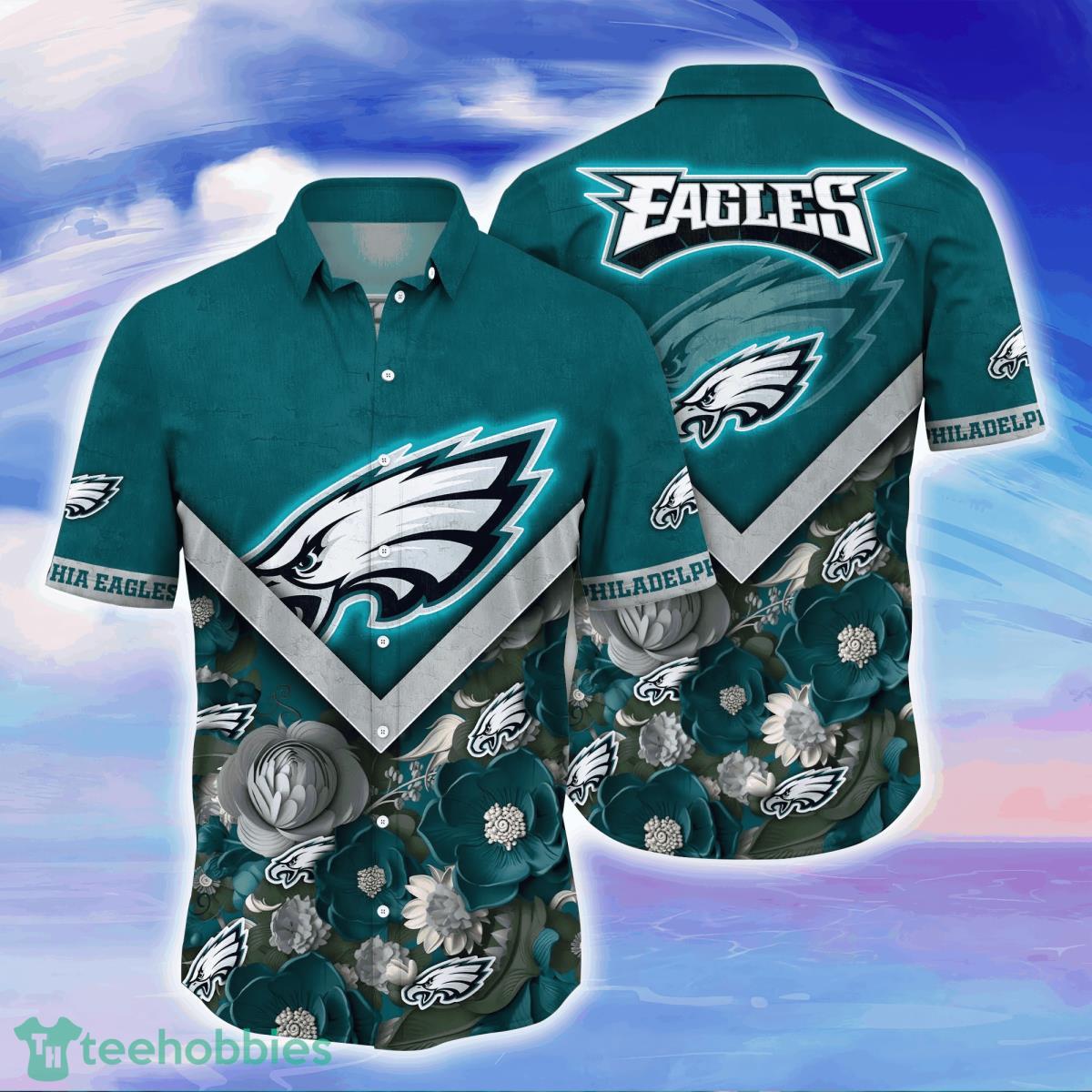 Philadelphia Eagles NFL Flower Hawaiian Shirt For Men Women Best Gift For Real Fans Product Photo 1