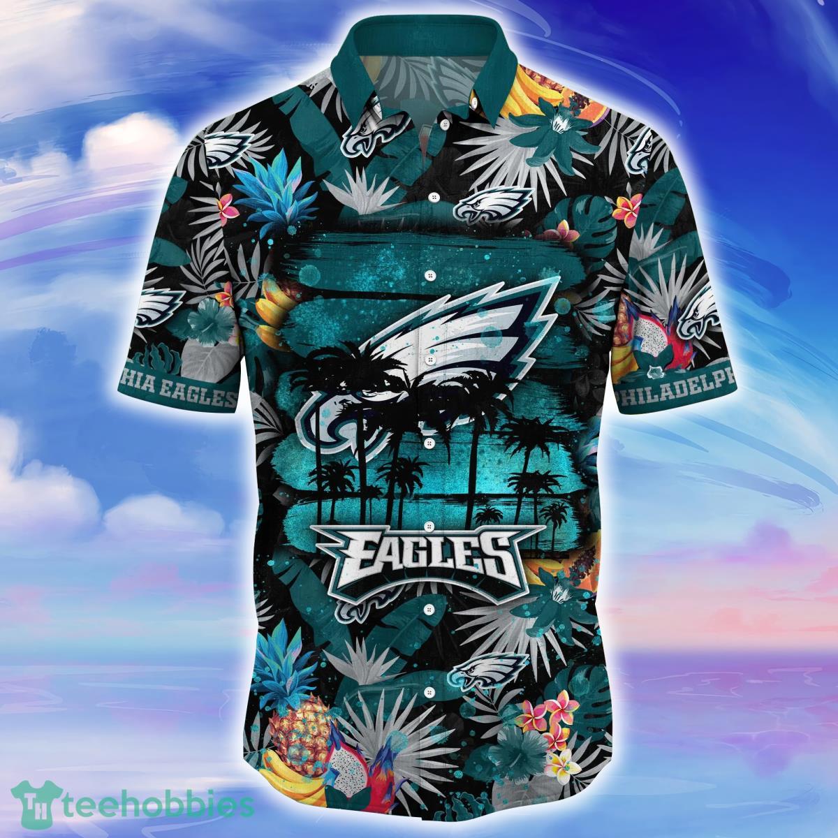 Philadelphia Eagles NFL Flower Hawaiian Shirt For Men Women Great Gift For Fans Product Photo 2