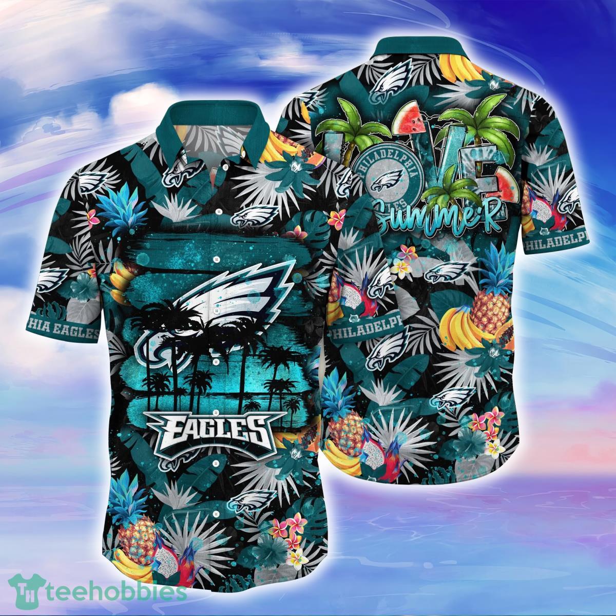 Philadelphia Eagles NFL Flower Hawaiian Shirt For Men Women Great Gift For Fans Product Photo 1