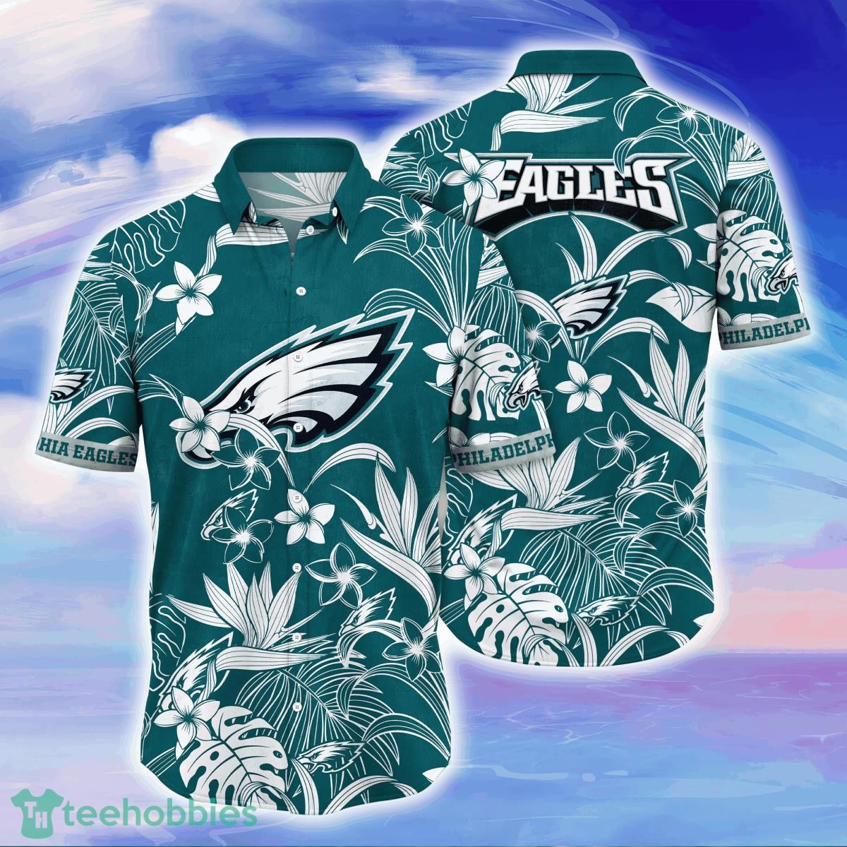 Philadelphia Eagles NFL Flower Hawaiian Shirt For Men Women Impressive Gift For Fans Product Photo 1