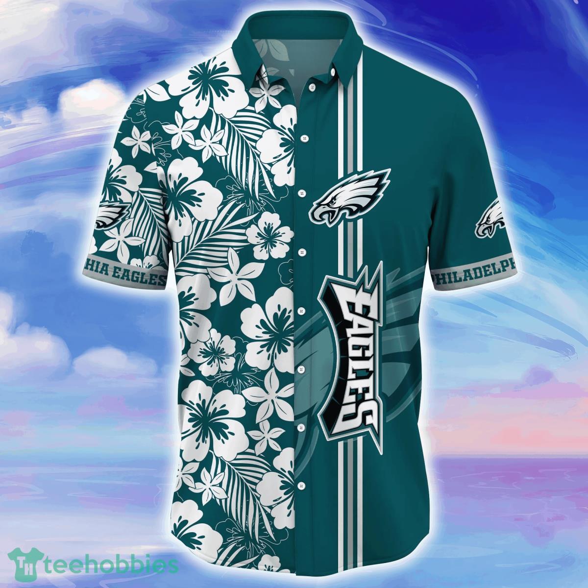 Philadelphia Eagles NFL Flower Hawaiian Shirt For Men Women Special Gift For Fans Product Photo 2