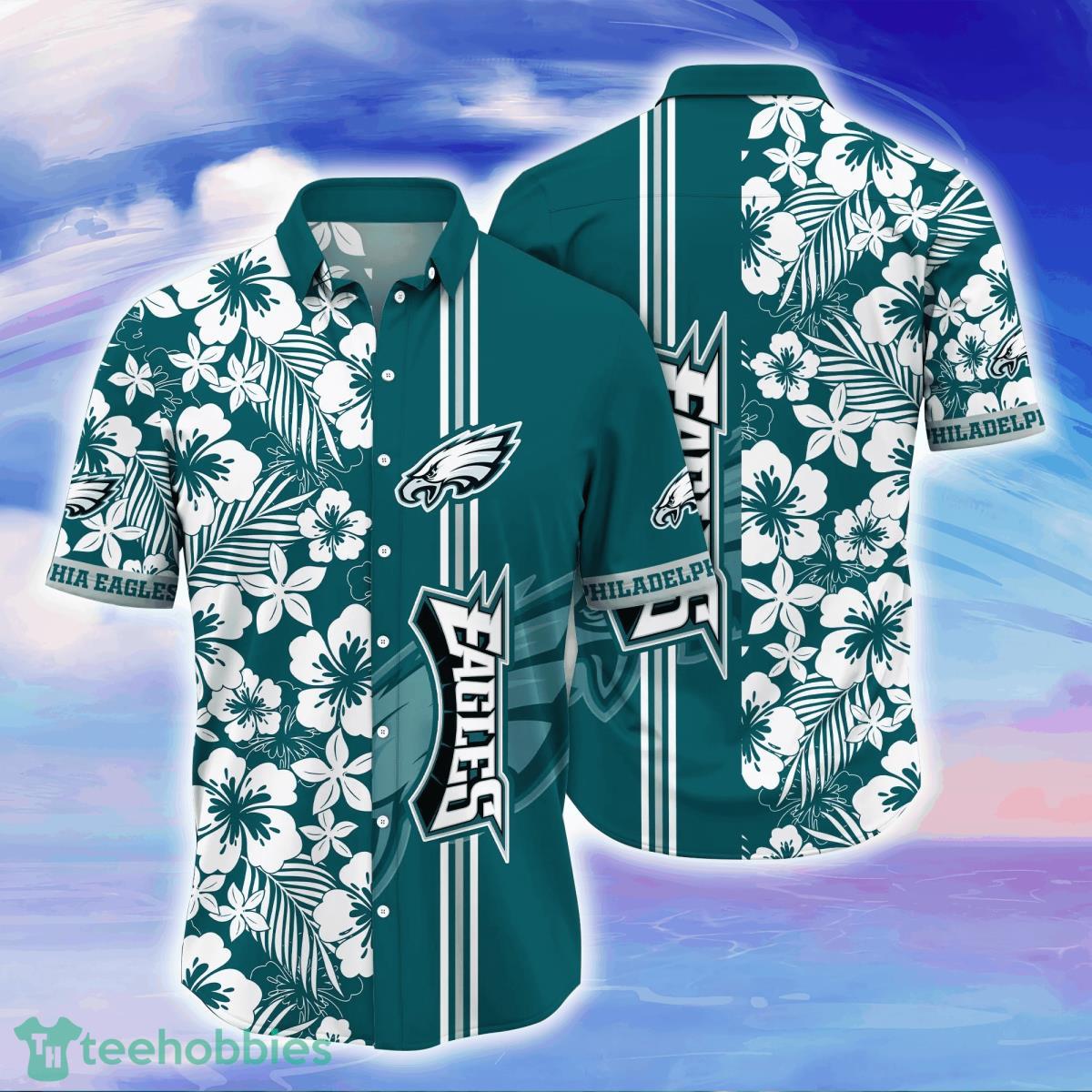 Philadelphia Eagles NFL Flower Hawaiian Shirt For Men Women Special Gift For Fans Product Photo 1