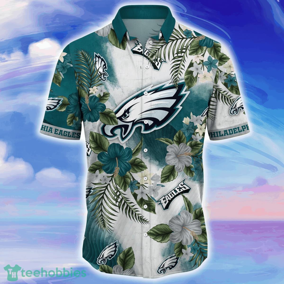 Philadelphia Eagles NFL Flower Hawaiian Shirt For Men Women Style Gift For Fans Product Photo 2