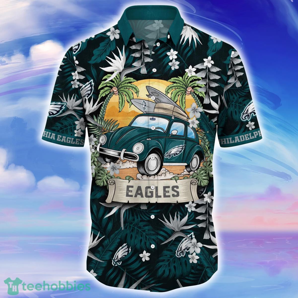 Philadelphia Eagles NFL Flower Hawaiian Shirt For Men Women Unique Gift For Fans Product Photo 2