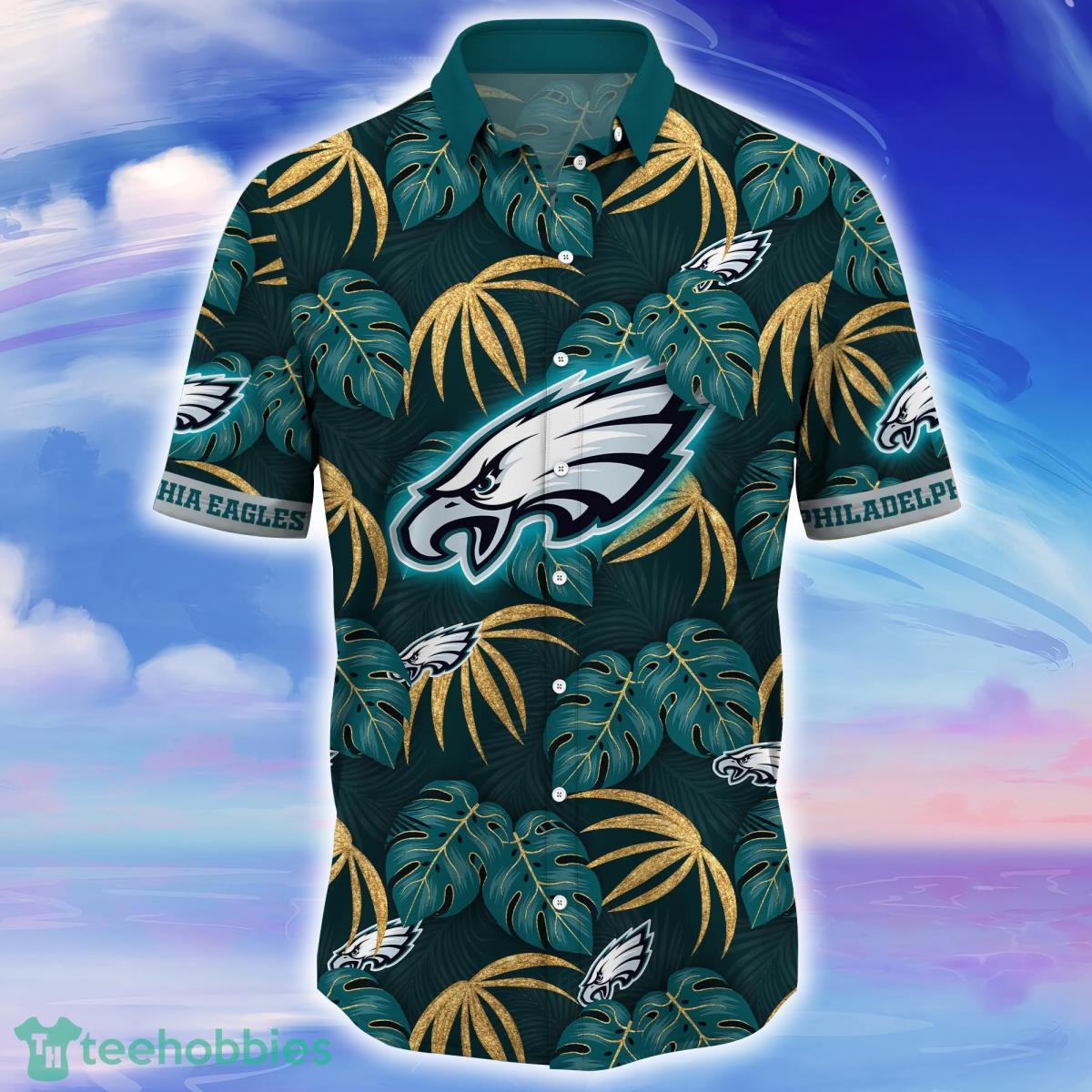 Philadelphia Eagles NFL Flower Hawaiian Shirt Impressive Gift For Fans Product Photo 2
