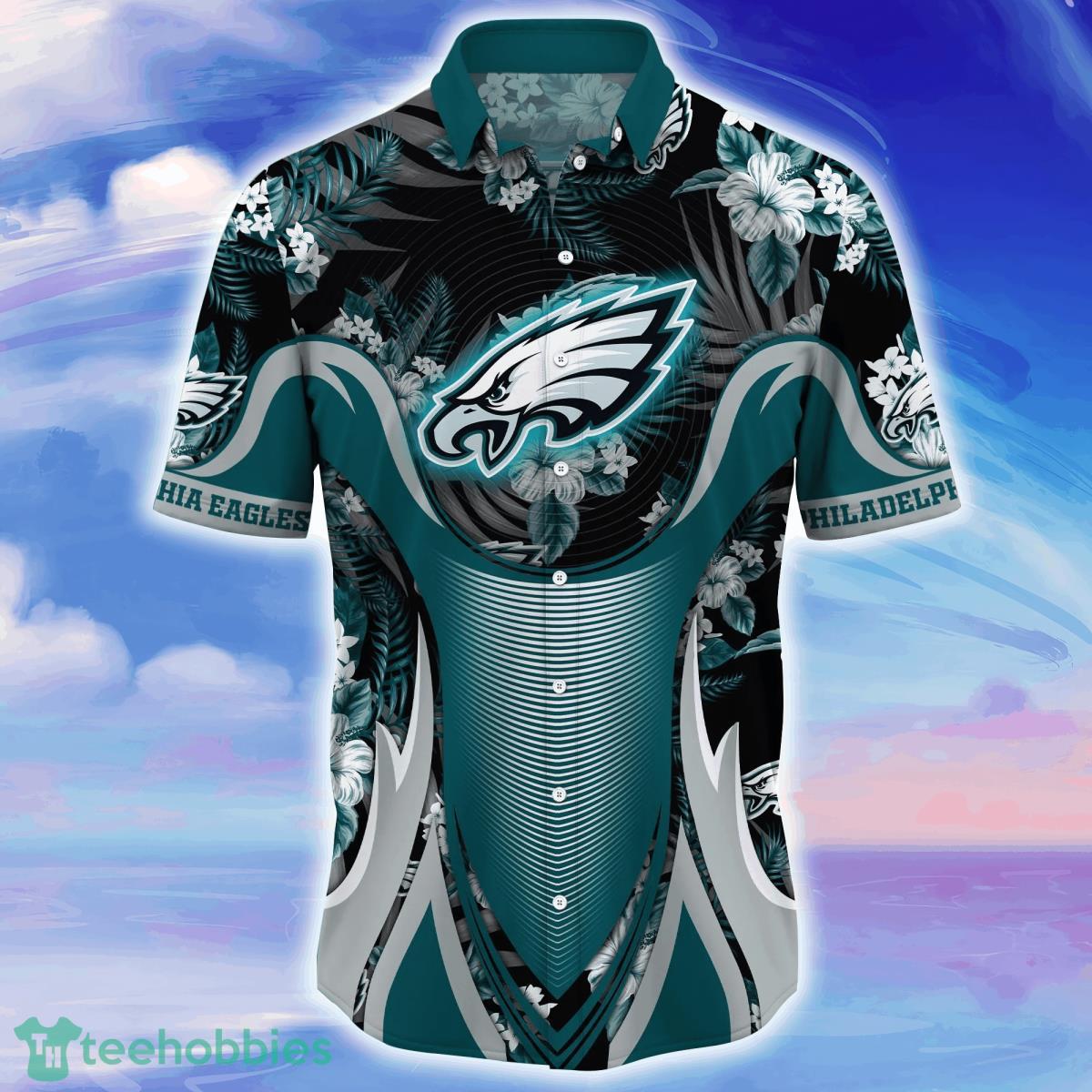 Philadelphia Eagles NFL Flower Hawaiian Shirt Impressive Gift For Men Women Fans Product Photo 2