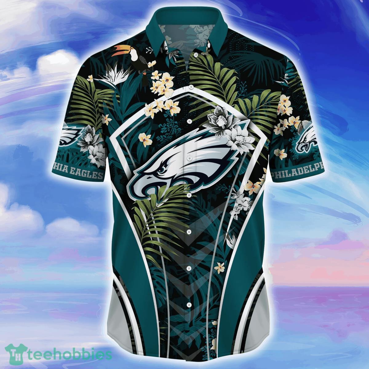 Philadelphia Eagles NFL Flower Hawaiian Shirt Special Gift For Men Women  Fans Product Photo 2