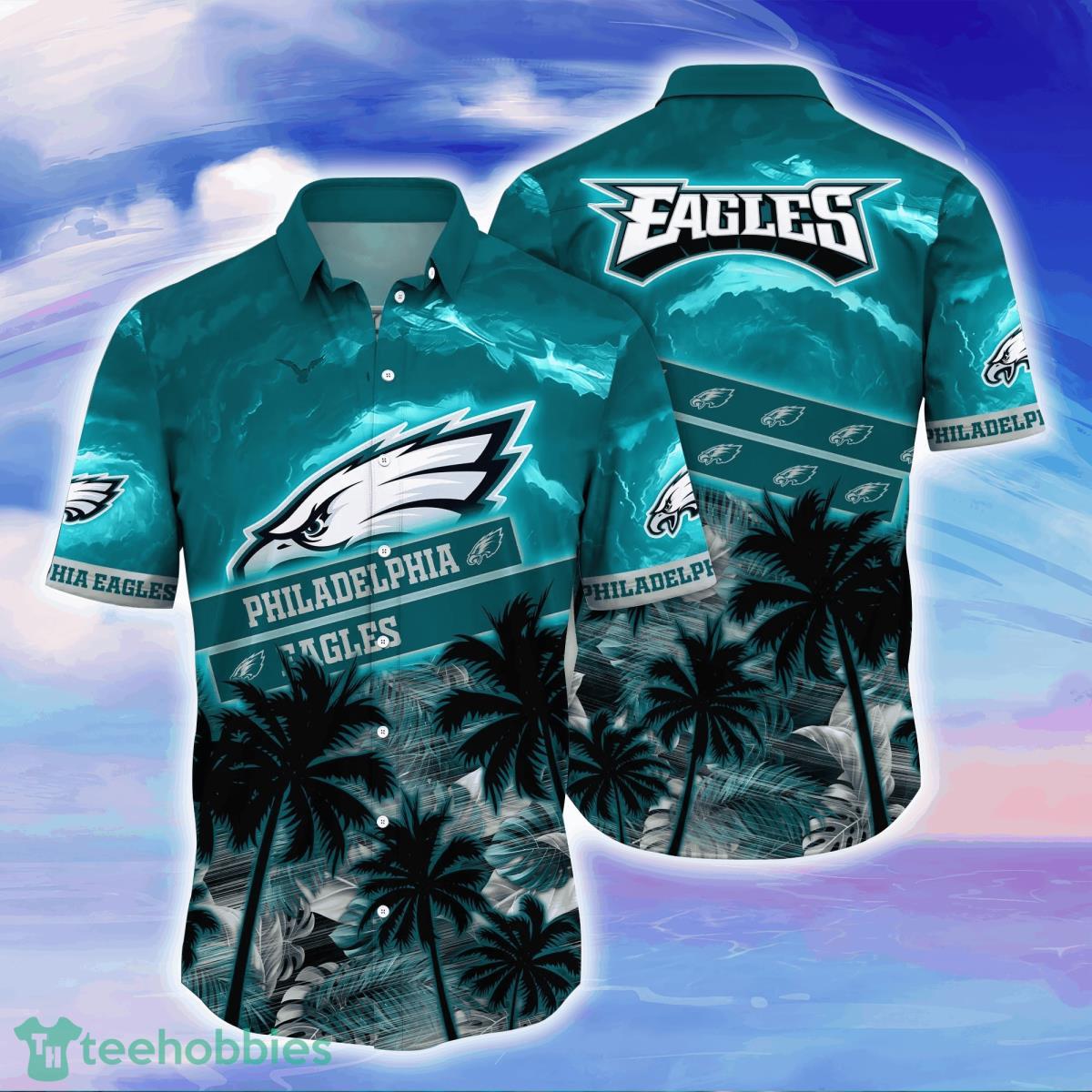 Philadelphia Eagles NFL Flower Hawaiian Shirt Style Gift For Fans Product Photo 1