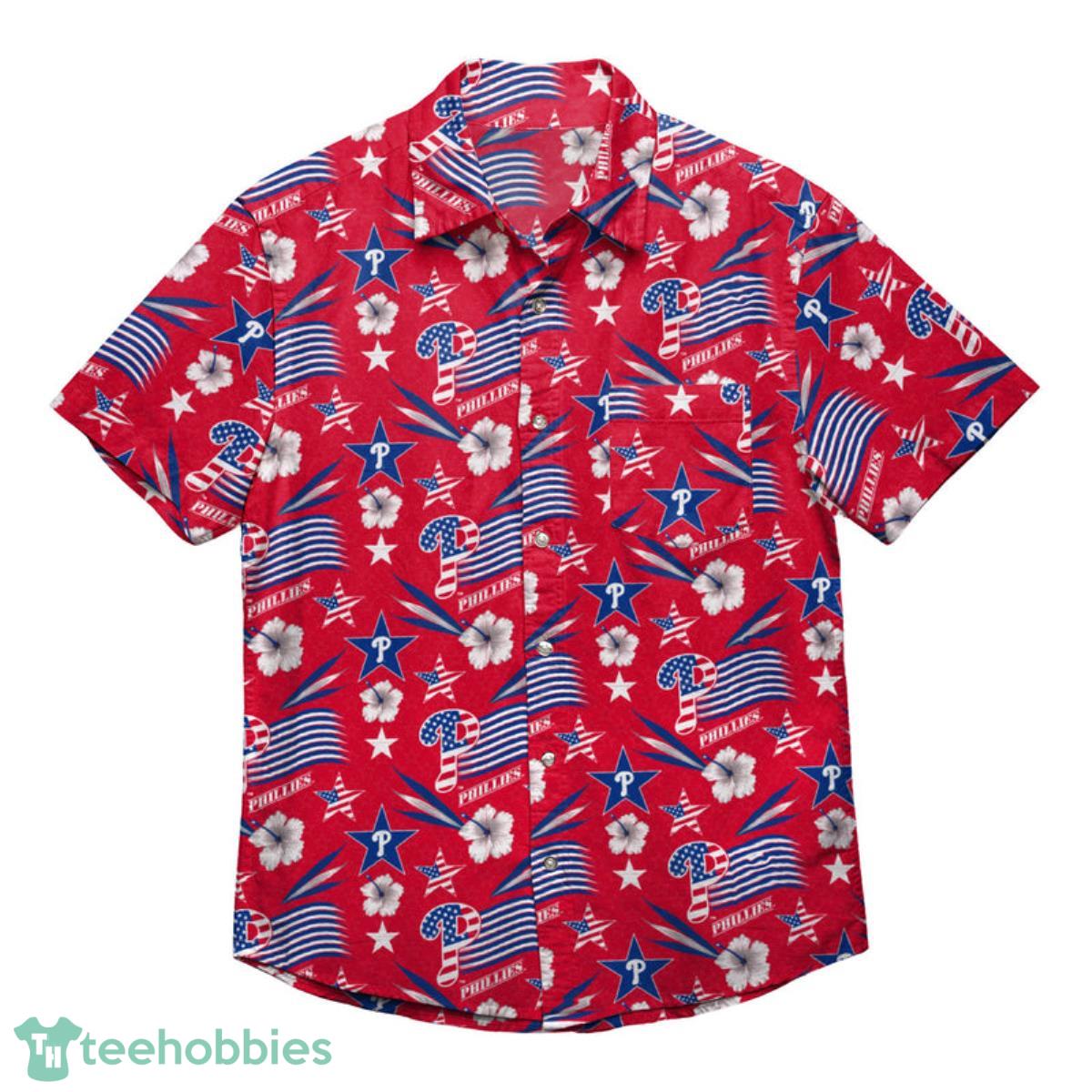 Philadelphia Phillies MLB Americana Button Up Shirt Product Photo 1