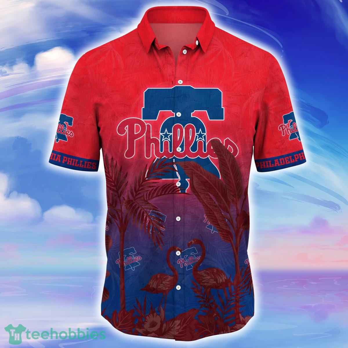 Philadelphia Phillies MLB Flower Hawaiian Shirt Best Gift For Fans Product Photo 2