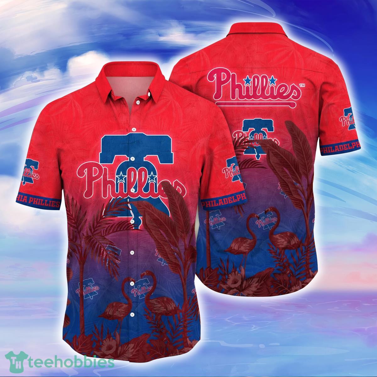 Philadelphia Phillies MLB Flower Hawaiian Shirt Best Gift For Fans Product Photo 1