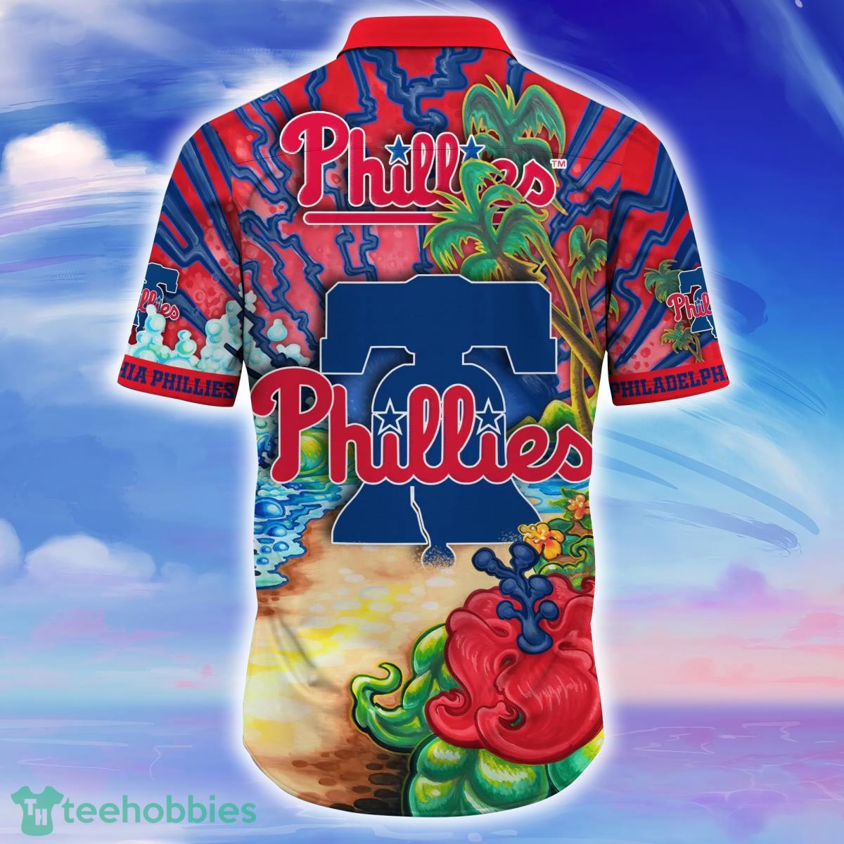 Philadelphia Phillies MLB Flower Hawaiian Shirt Gift For Men Women