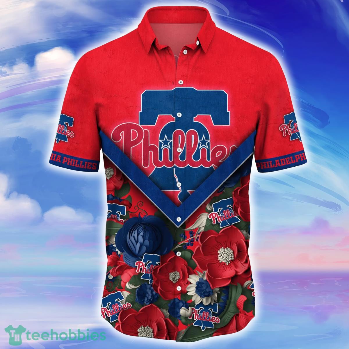 Philadelphia Phillies MLB Flower Hawaiian Shirt For Men Women Best Gift For Real Fans Product Photo 2