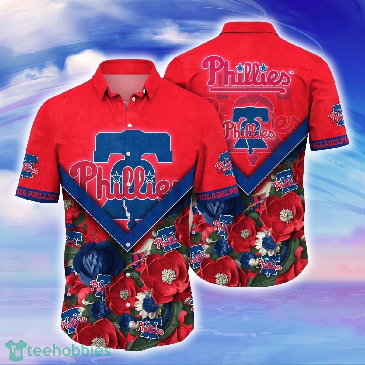 Philadelphia Phillies MLB Flower Hawaiian Shirt For Men Women Best Gift For Real Fans Product Photo 1