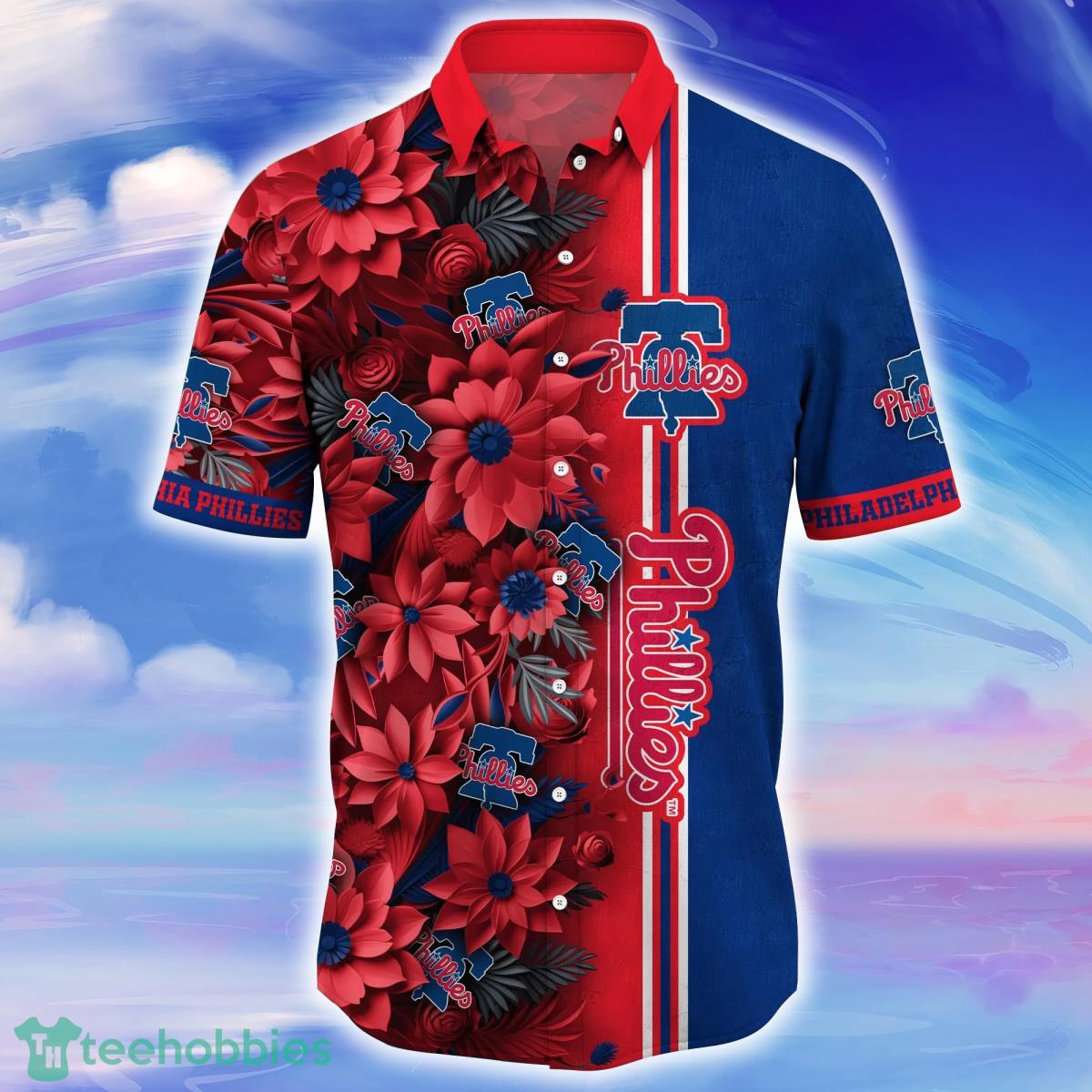 Philadelphia Phillies MLB Flower Hawaiian Shirt For Men Women Great Gift For Real Fans Product Photo 2