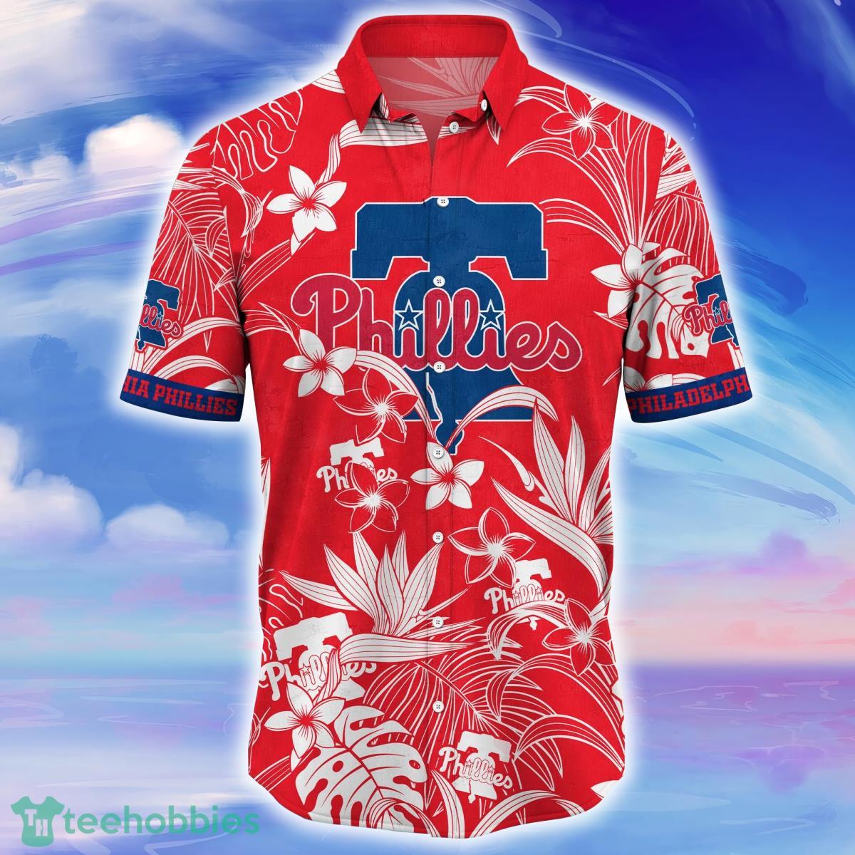 Philadelphia Phillies MLB Flower Hawaiian Shirt For Men Women Impressive Gift For Fans Product Photo 2