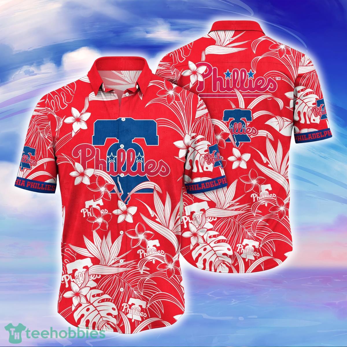 Philadelphia Phillies MLB Flower Hawaiian Shirt For Men Women Impressive Gift For Fans Product Photo 1