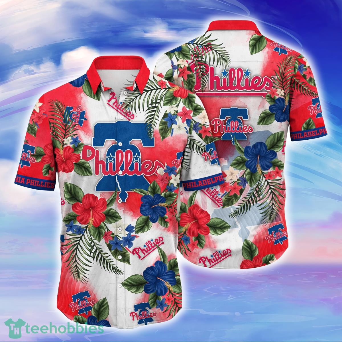 Philadelphia Phillies MLB Flower Hawaiian Shirt For Men Women Style Gift For Fans Product Photo 1