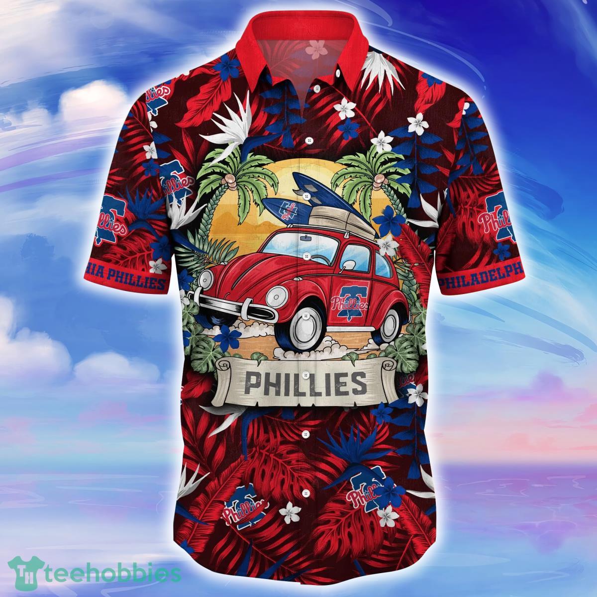 Philadelphia Phillies MLB Flower Hawaiian Shirt For Men Women Unique Gift For Fans Product Photo 2