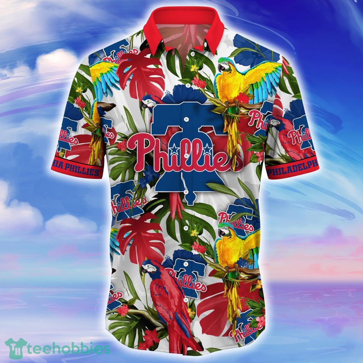 Philadelphia Phillies MLB Flower Hawaiian Shirt Great Gift For Fans Product Photo 2