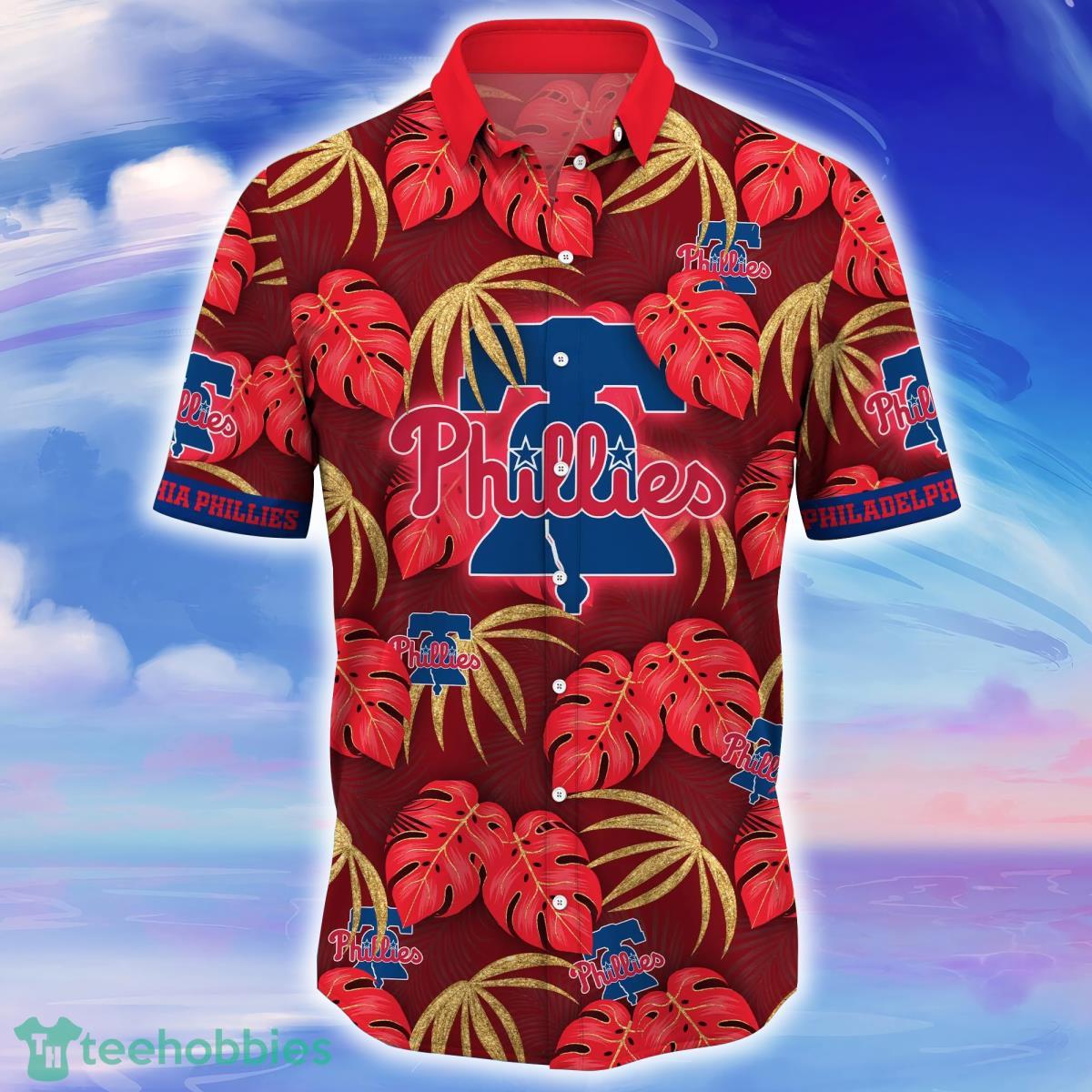 Philadelphia Phillies MLB Flower Hawaiian Shirt Impressive Gift For Fans Product Photo 2