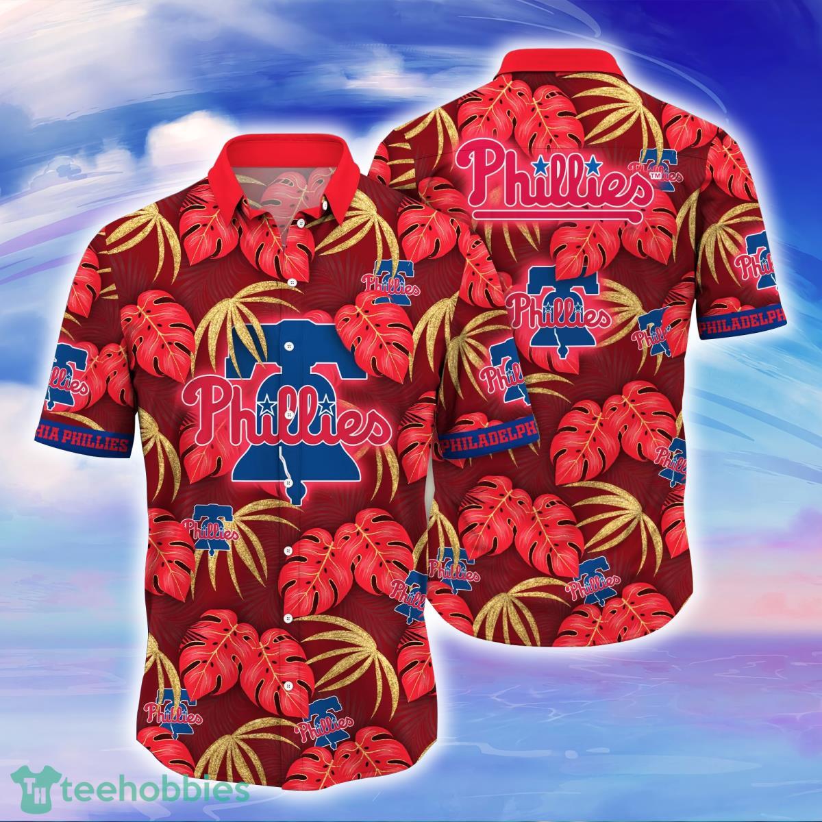 Philadelphia Phillies MLB Flower Hawaiian Shirt Impressive Gift For Fans Product Photo 1