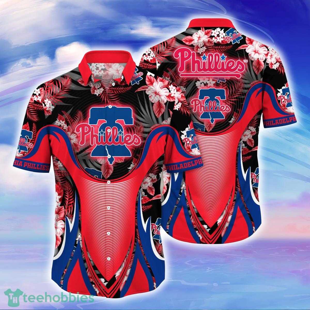Philadelphia Phillies MLB Flower Hawaiian Shirt Impressive Gift For Men Women Fans Product Photo 1