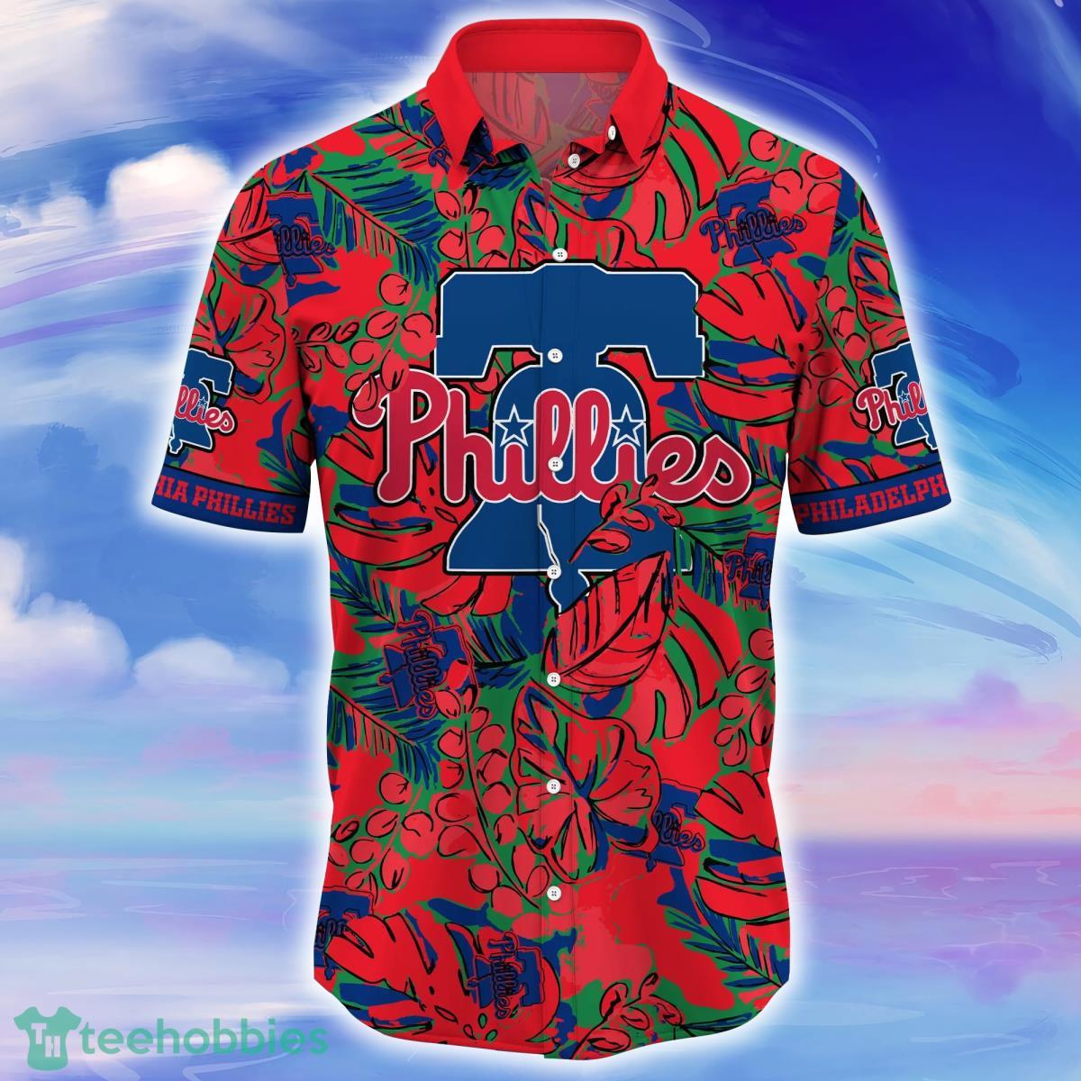 Philadelphia Phillies MLB Flower Hawaiian Shirt Special Gift For Fans Product Photo 2