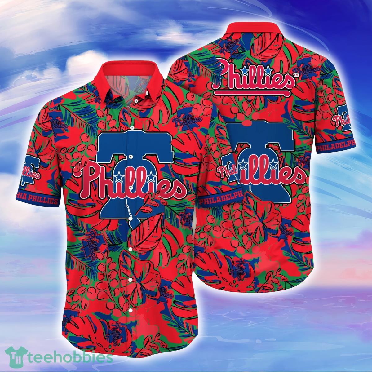 Philadelphia Phillies MLB Flower Hawaiian Shirt Special Gift For Fans Product Photo 1