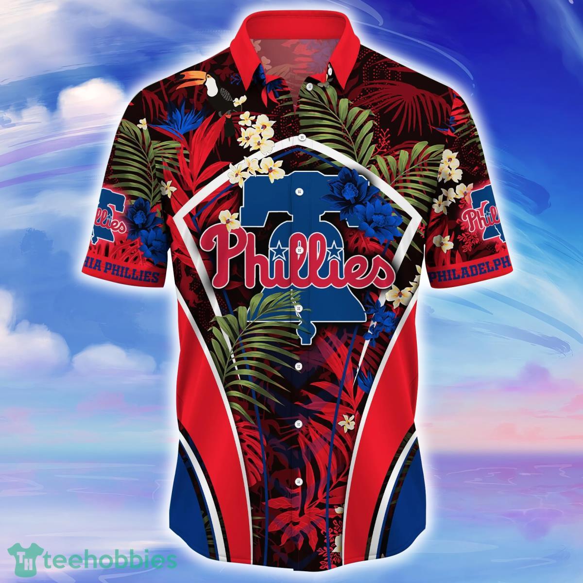 Philadelphia Phillies MLB Flower Hawaiian Shirt Special Gift For Men Women  Fans Product Photo 2