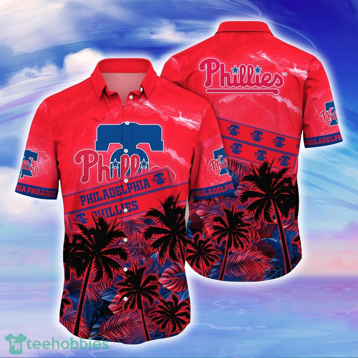 Philadelphia Phillies MLB Flower Hawaiian Shirt Style Gift For Fans Product Photo 1